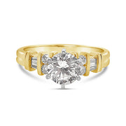 Yellow Gold Diamond Engagement Ring