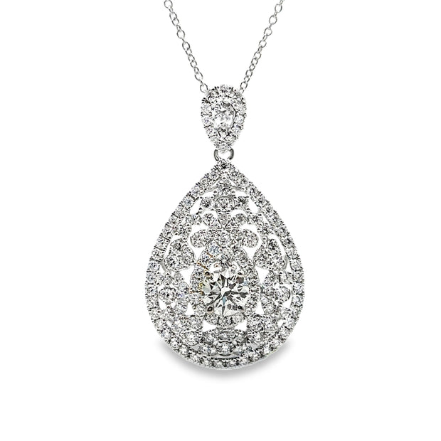 Forevermark White Gold Diamond Pendant