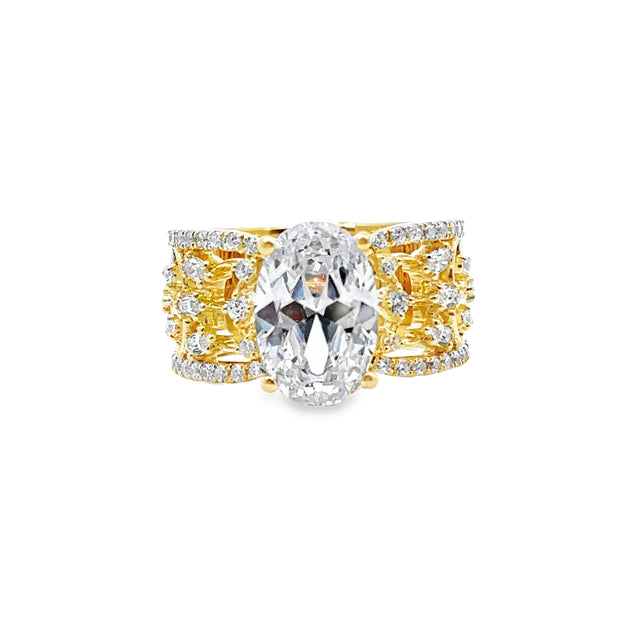 Padis Calssique Diamond Engagement Ring