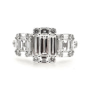 White Gold Diamond Fashion Ring