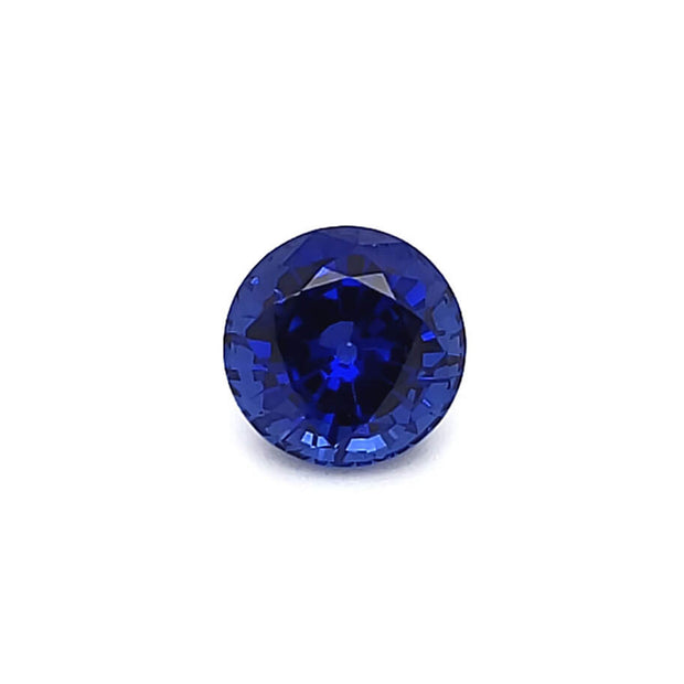 Chatham Lab Grown Loose Medium Blue Round Brilliant Sapphire