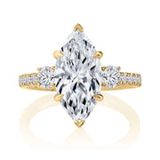A. JAFFE Diamond Engagement Ring