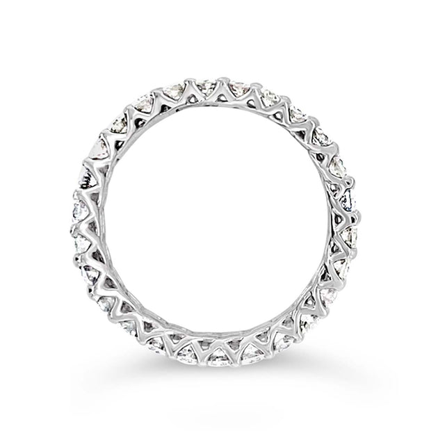 White Gold Diamond Eternity Band