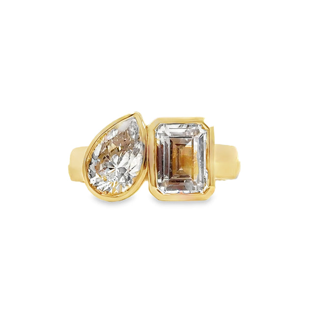 Padis Cassique Dual Stone Engagement Ring – Padis Jewelry