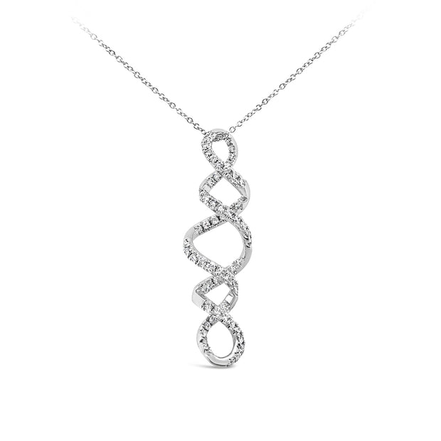 White Gold Diamond Fashion Pendant