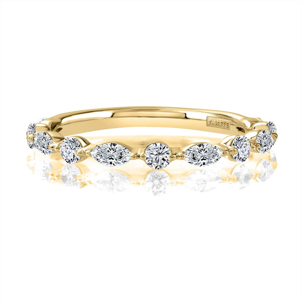 A. JAFFE Diamond Wedding Band