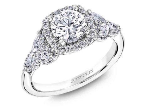 Scott Kay Halo Engagement Ring