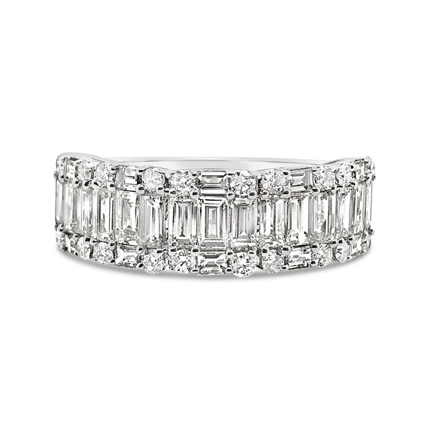 White Gold Diamond Fashion Band