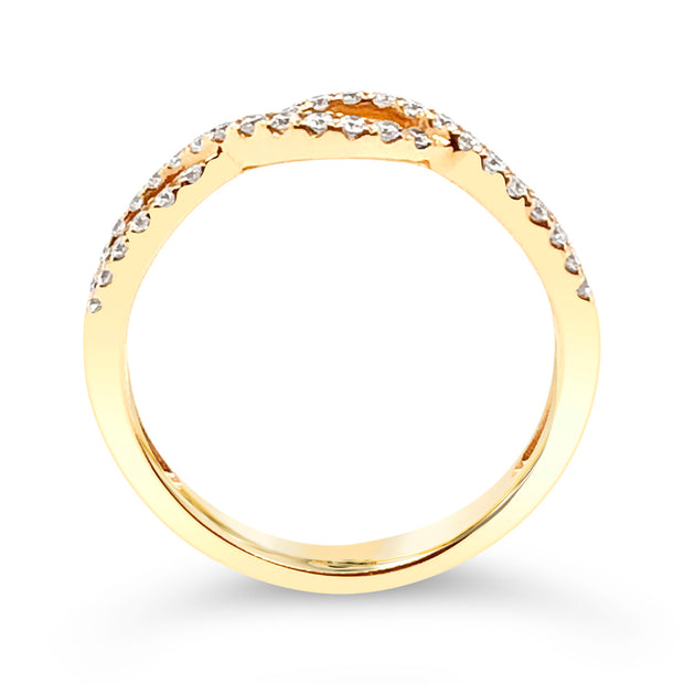 Yellow Gold Diamond Wedding Band