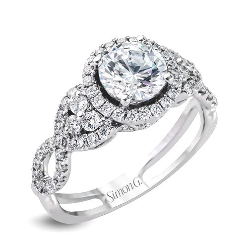 Simon G. "Passion" Halo Engagement Ring