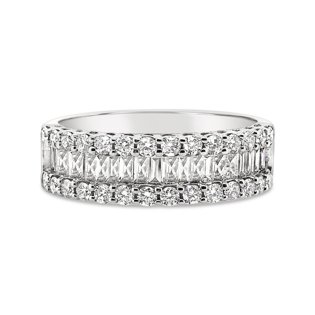 White Gold Diamond Fashion Ring