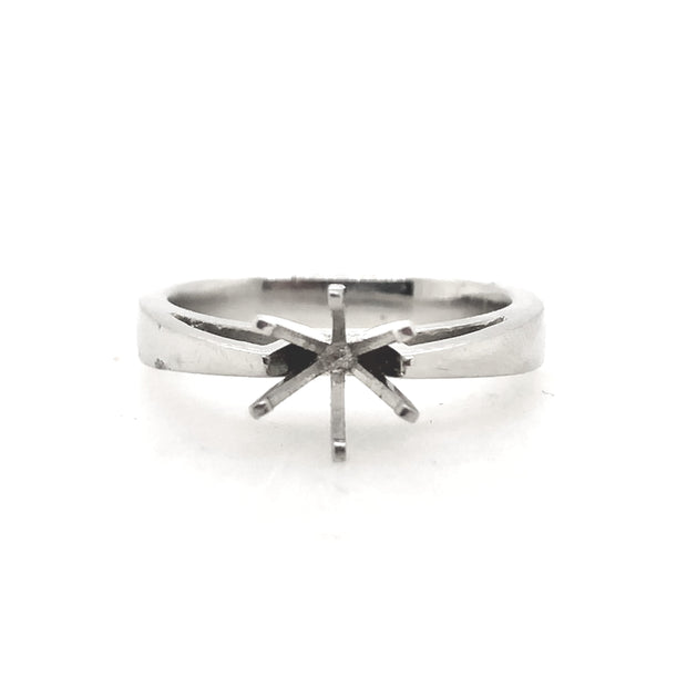 Platinum Solitaire Engagement Ring
