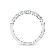 Memoire "Petite Prong" Diamond Wedding Band