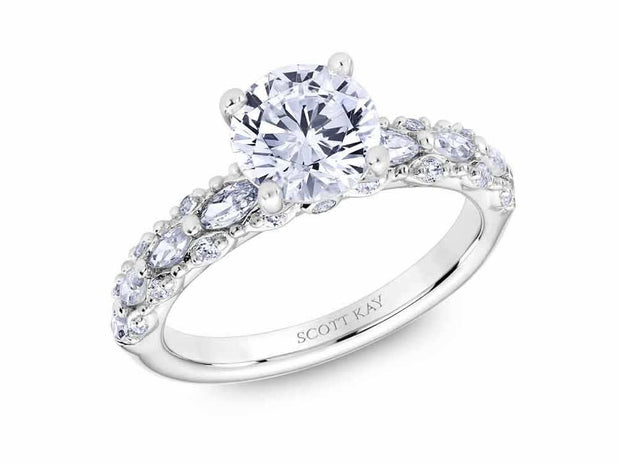 Scott Kay "Luminaire" Engagement Ring
