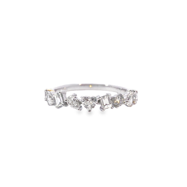 White Gold Diamond Wedding Band