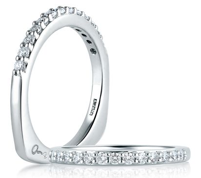 A. JAFFE Diamond Wedding Band