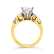 Yellow Gold Diamond Engagement Ring