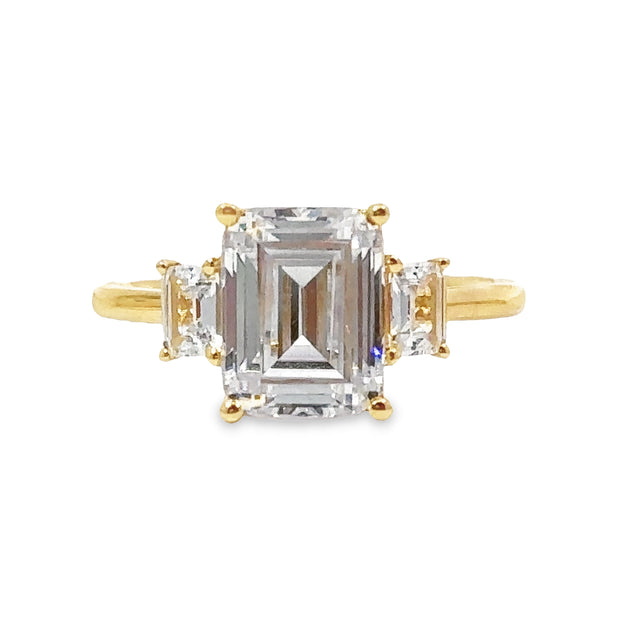 Padis Classique Three Stone Engagement Ring