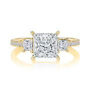 A. JAFFE Diamond Engagement Ring