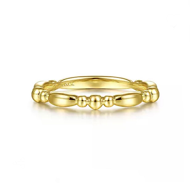 GABRIEL & CO "Stackable" Wedding Band