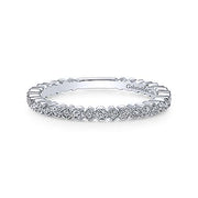 GABRIEL & CO "Stackable" Wedding Band
