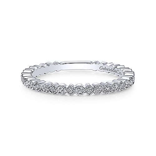 GABRIEL & CO "Stackable" Wedding Band