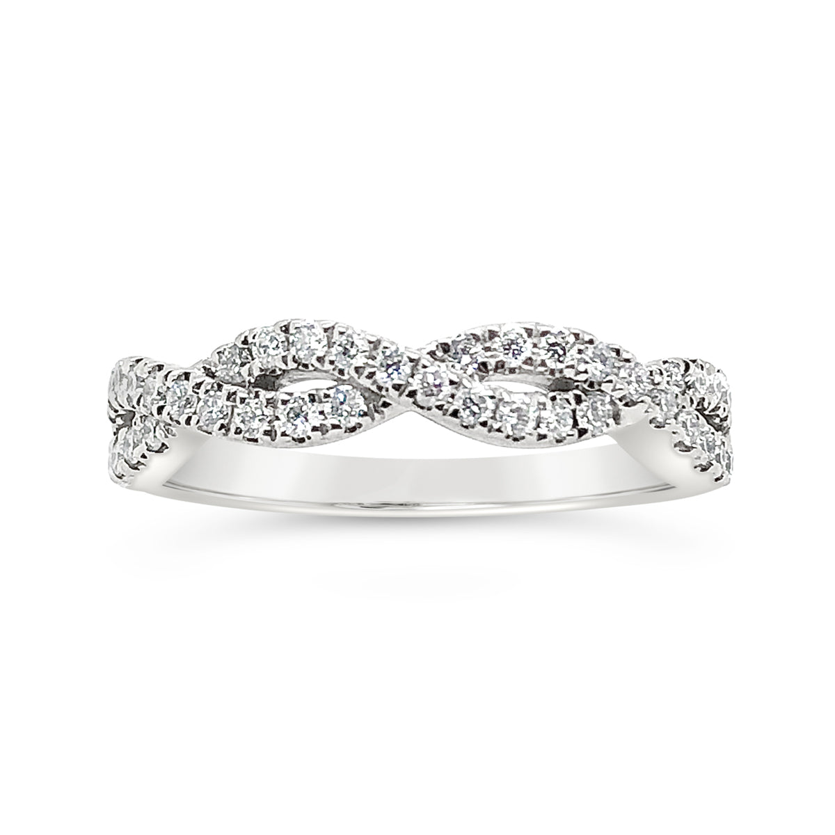 Forevermark White Gold Diamond Wedding Band