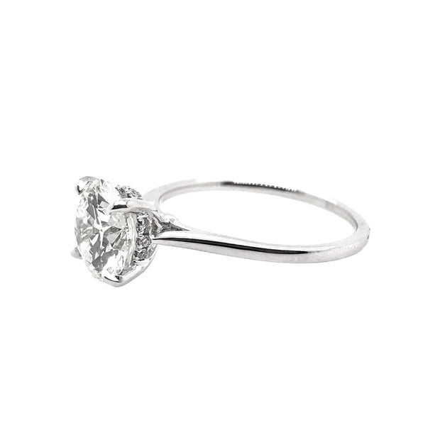 White Gold Solitaire Engagement Ring
