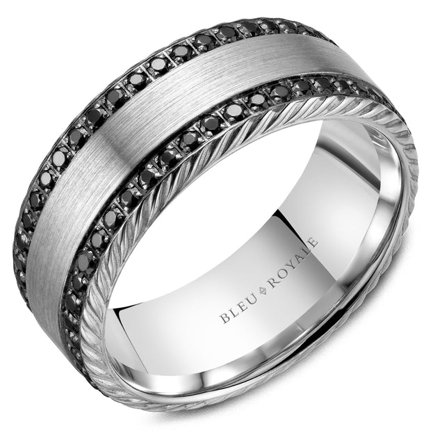 Bleu Royale "Diamond" Men's Eternity Band