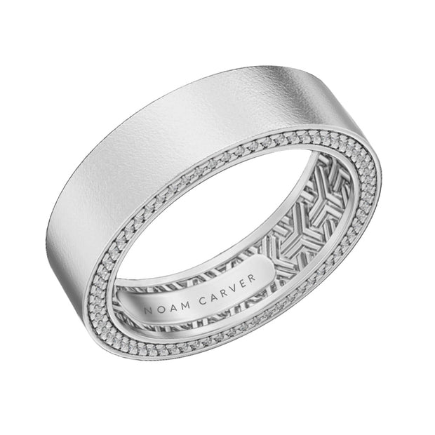 Noam Carver Men's "Bridal" Wedding Band