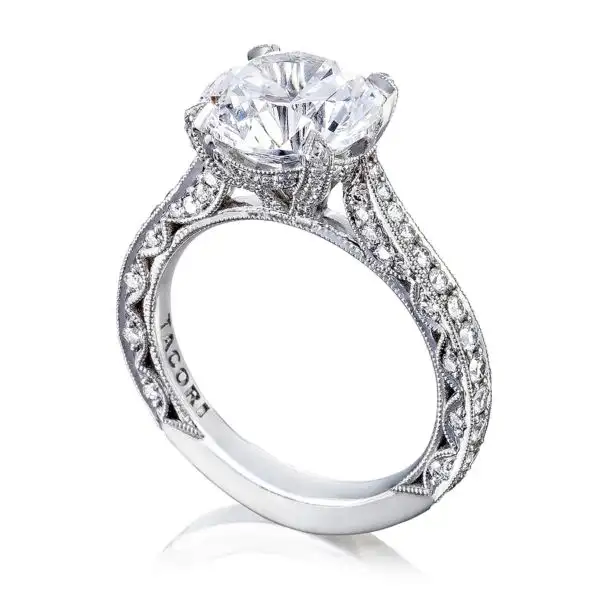 Tacori "Classic Crescent RoyalT" Engagement Ring