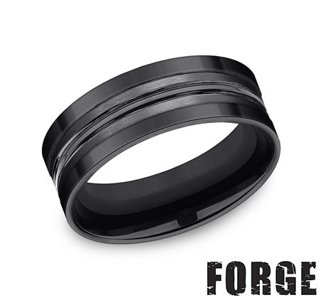 Benchmark Titanium Men's Wedding Band