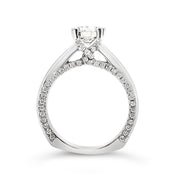 White Gold Diamond Engagement Ring