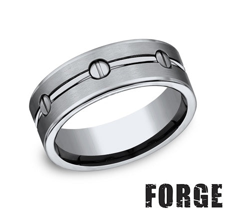 Benchmark Titanium Men's Wedding Band