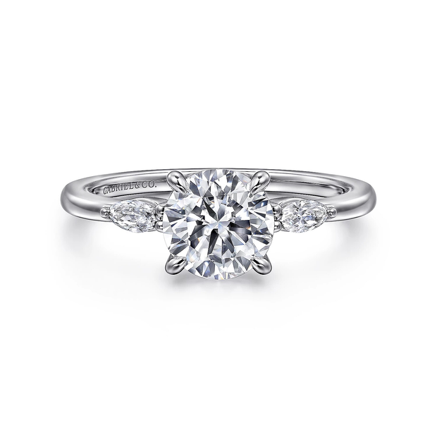 GABRIEL & CO "Classic" Engagement Ring