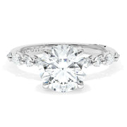 Tacori "Sculpted Crescent" Engagement Ring