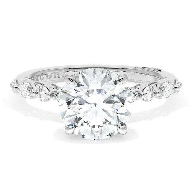Tacori "Sculpted Crescent" Engagement Ring