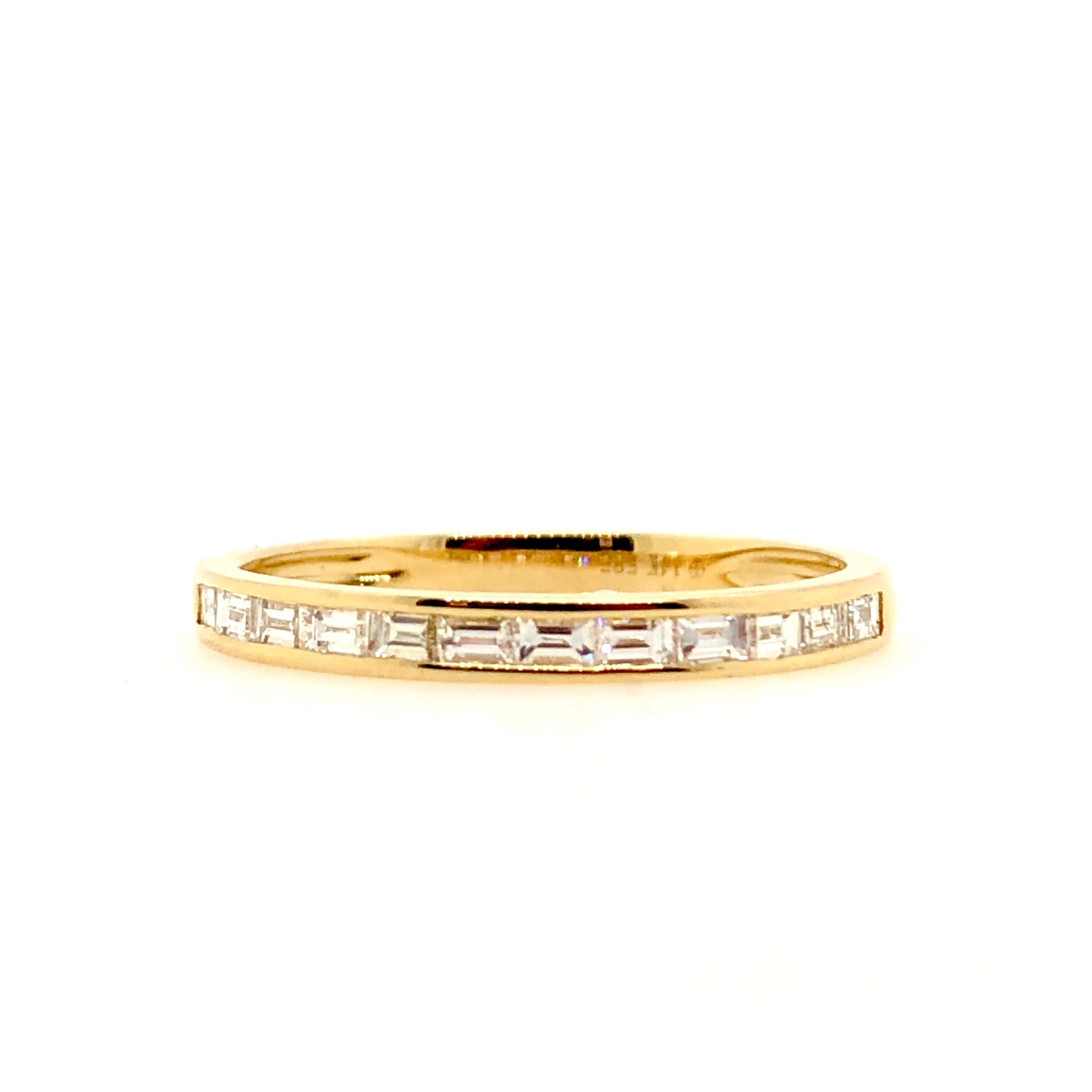 Yellow Gold Diamond Wedding Band