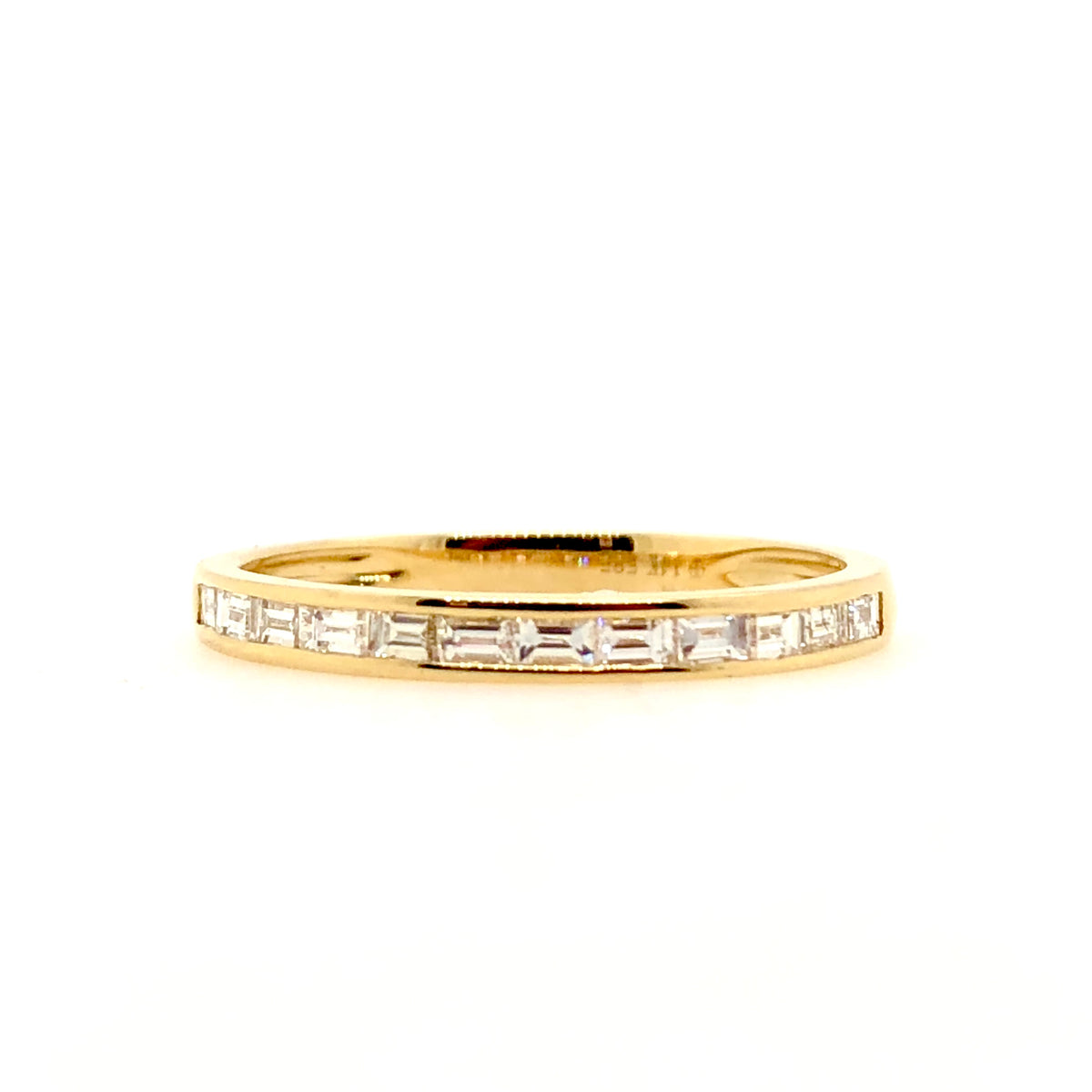 Yellow Gold Diamond Wedding Band