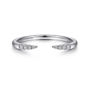 GABRIEL & CO "Stackable" Wedding Band