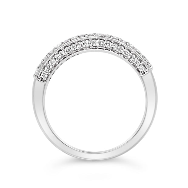 White Gold Diamond Wedding Band