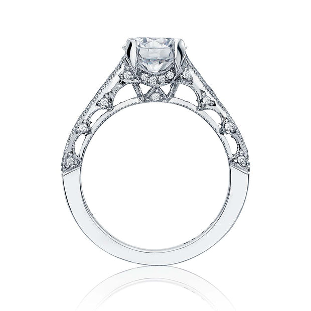 Tacori "Reverse Crescent" Engagement Ring