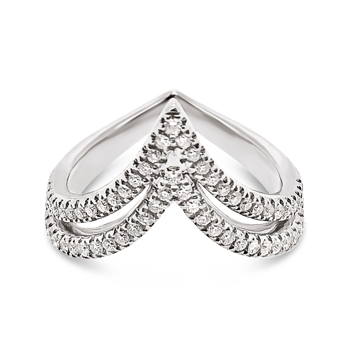 Forevermark White Gold Double 