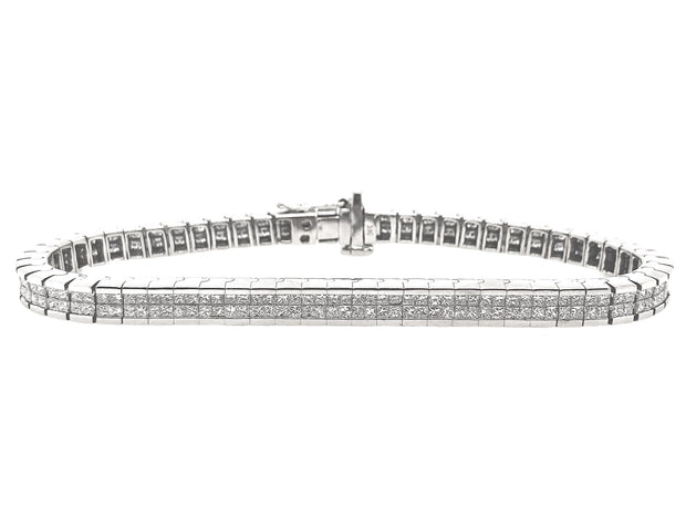 White Gold Diamond Fashion Bracelet