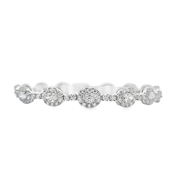 White Gold Diamond Fashion Bracelet