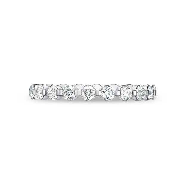 Memoire "Precious Prong" Diamond Eternity Band