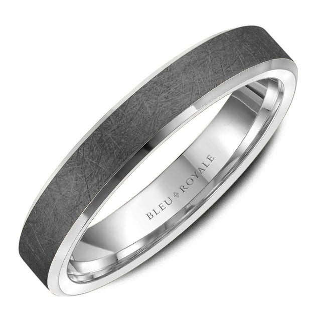 Bleu Royale "Tantalum" Men's Wedding Band