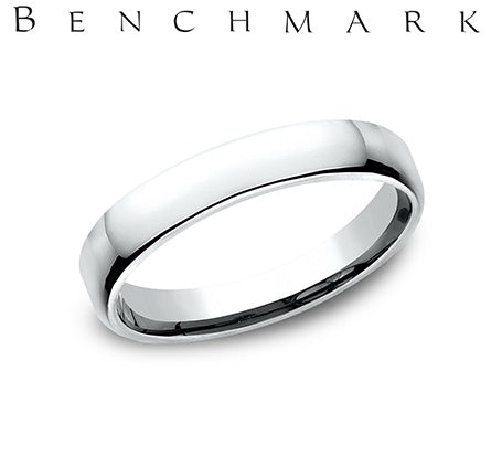 Benchmark White Gold Wedding Band