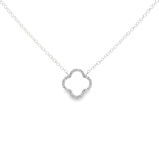 White Gold Diamond Fashion Necklace