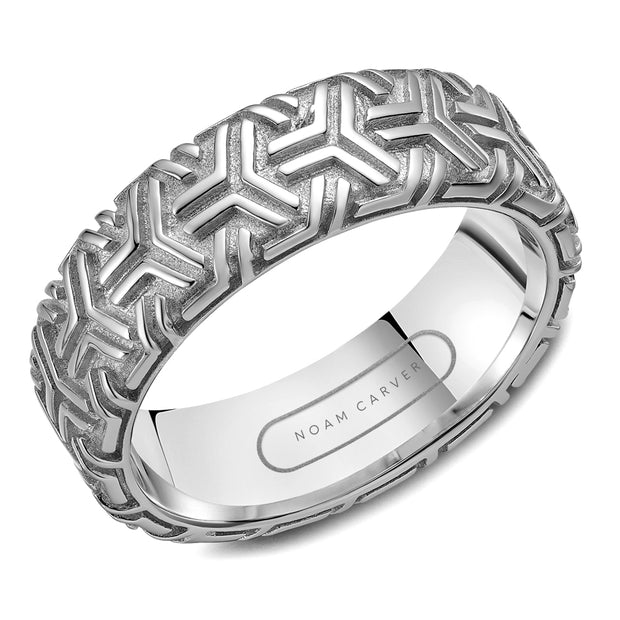 Noam Carver Men's "Bridal" Wedding Band